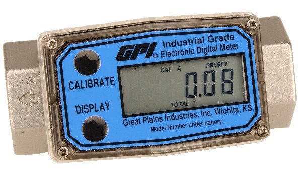 RVS turbine flow meter